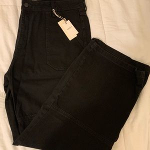 F21 Wide Leg High Waisted Jeans